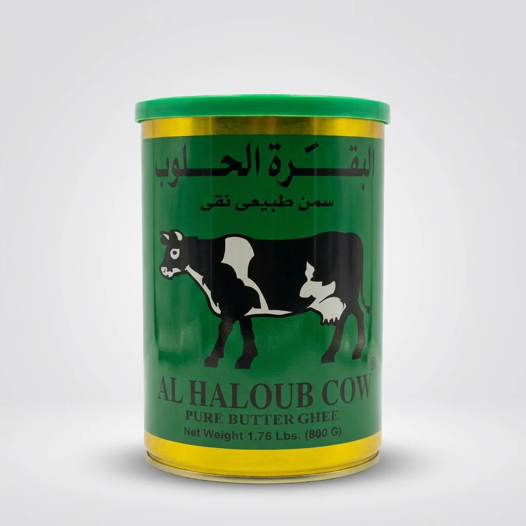 Al Haloub Cow Pure Butter Ghee 800g - Authentic Egyptian Clarified Butter
