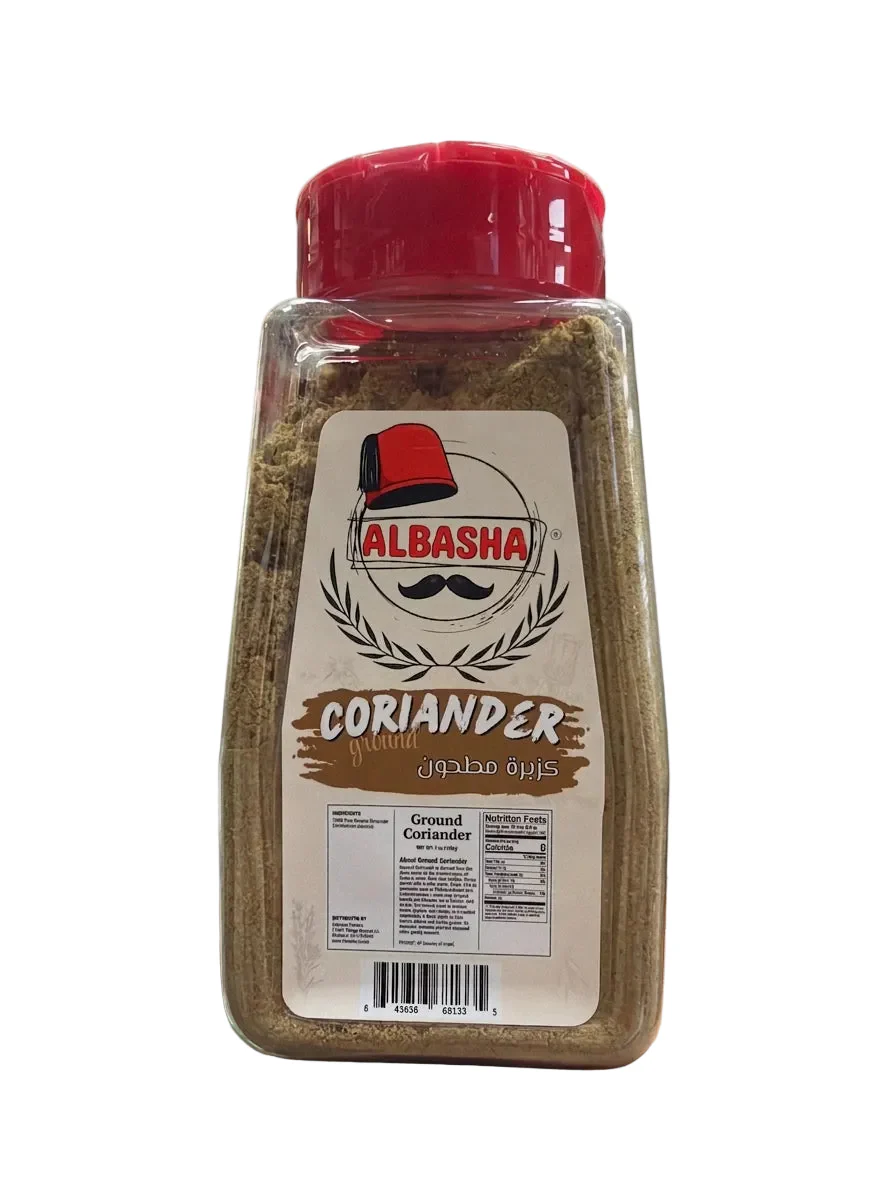 AlBasha Ground Coriander - Premium Aromatic Middle Eastern Spice