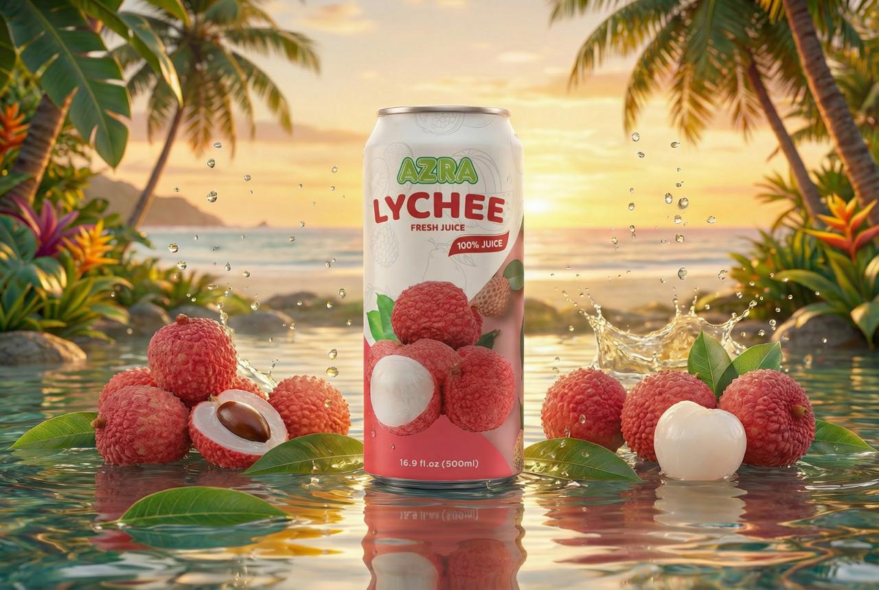 AZRA 100% Juice – 500ml Cans, Zero Sugar Beverages for  Kids & Adults - Image 23