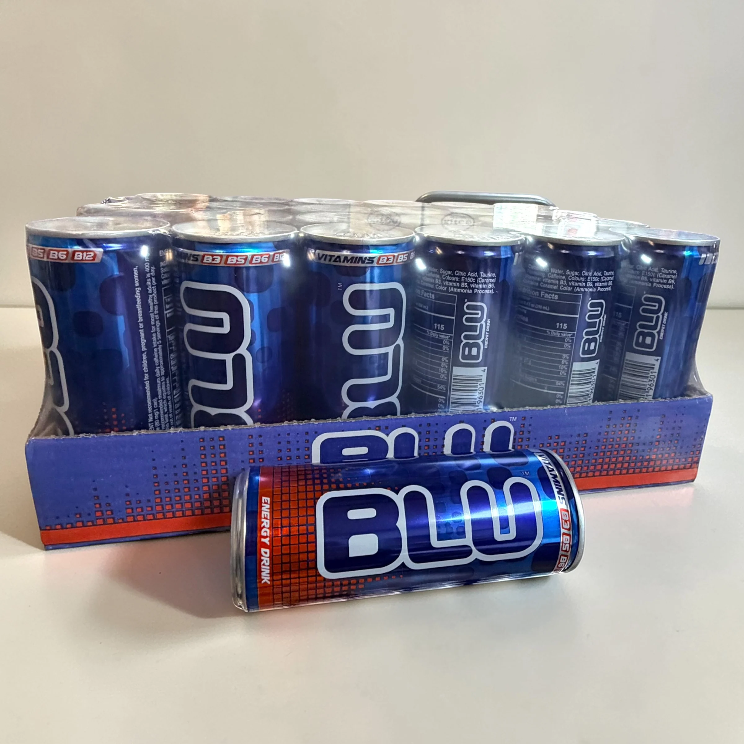 BLU DAY Refreshing Classic Energy Drink 250ml Can - Image 7