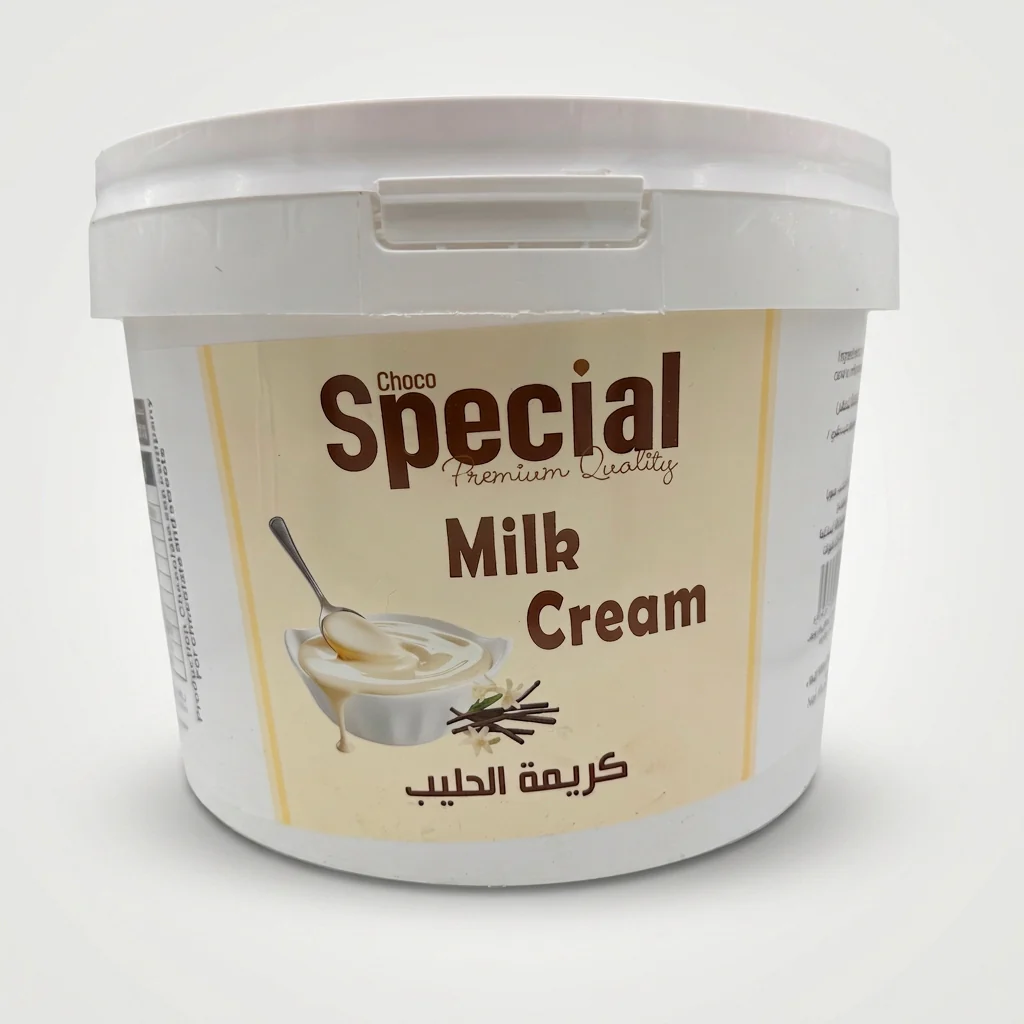 Choco Special Premium Milk Cream 5kg - Vanilla Flavored Filling