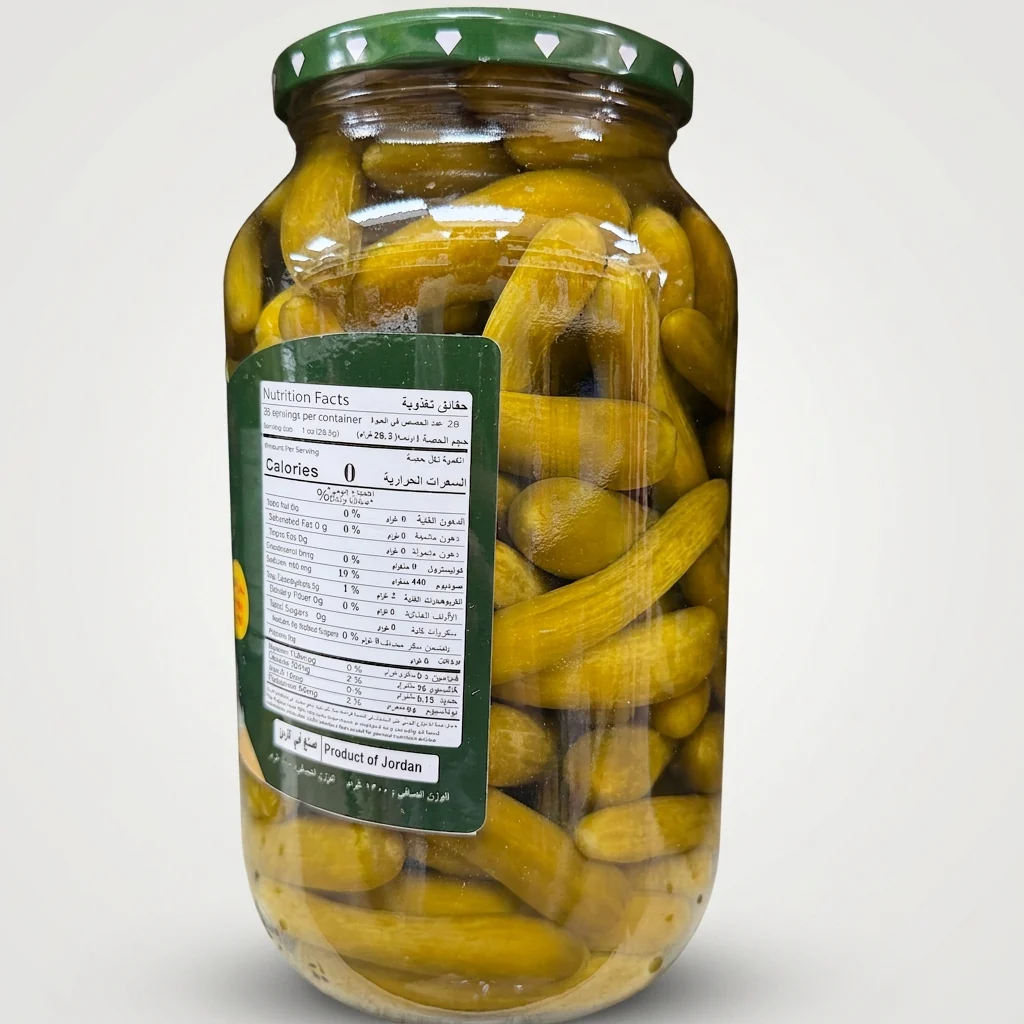 Durra Pickled Cucumber 45.9oz - Ready to Eat Middle Eastern Khiyar - Image 2