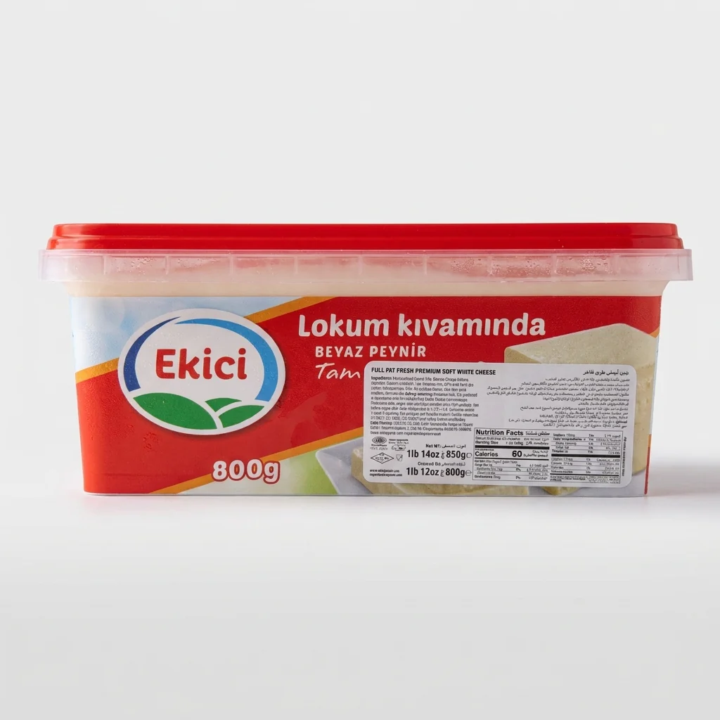 Ekici Full Fat White Cheese 800g - Turkish Beyaz Peynir - Image 2
