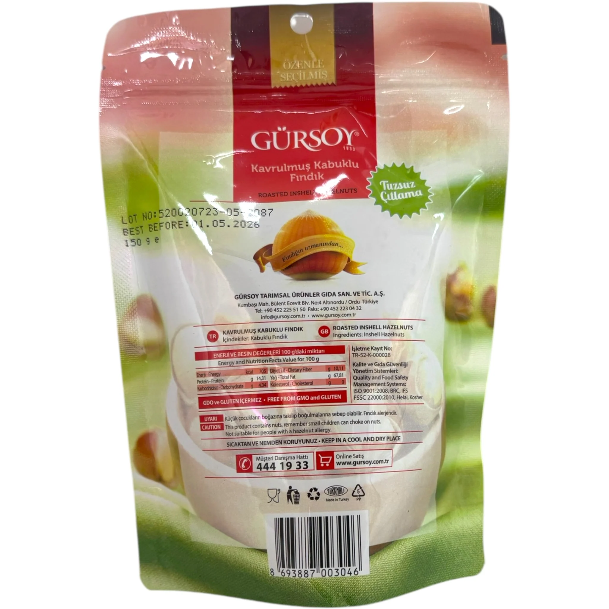 Premium Gurosy Turkish Hazelnut With Shell - Image 2