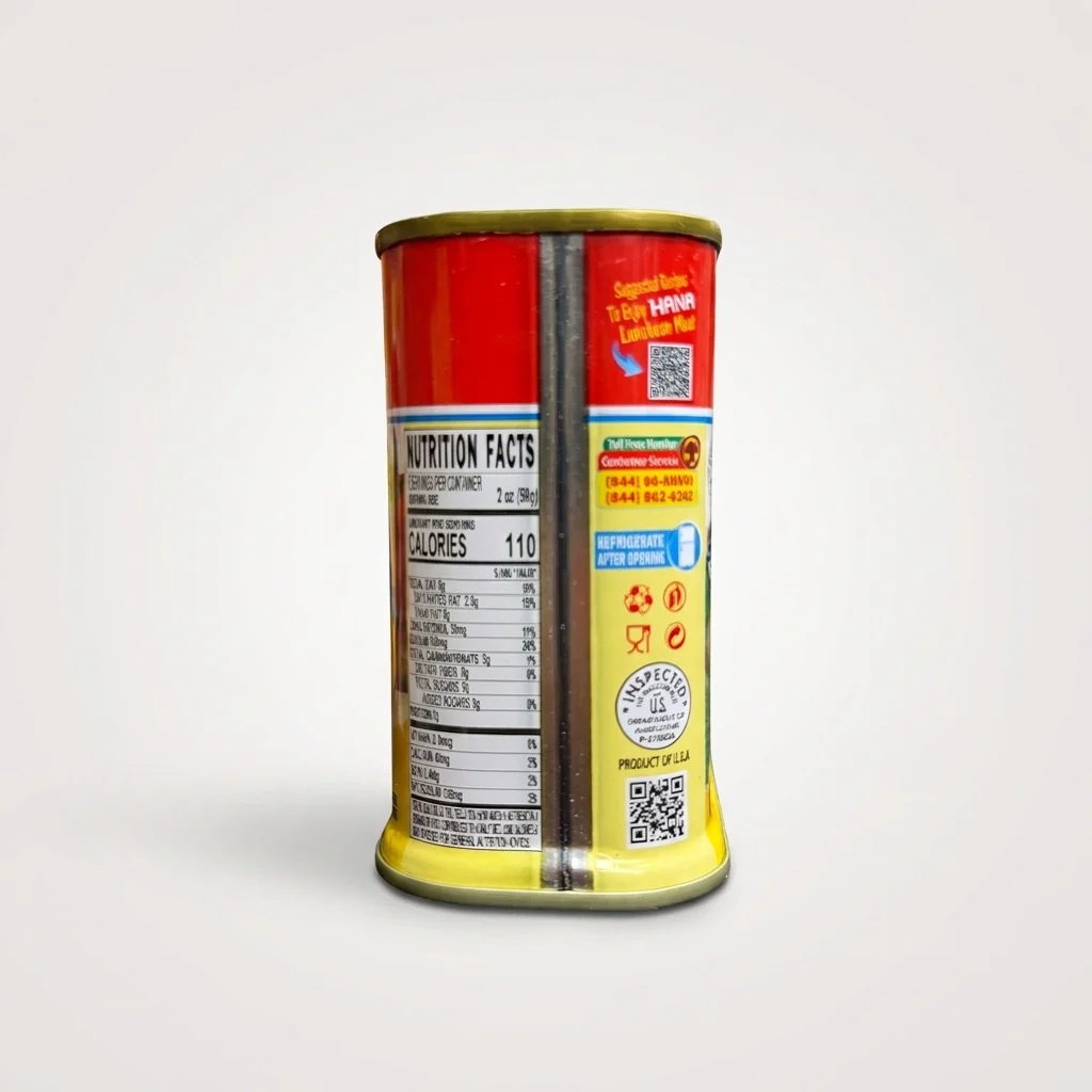 Hana Chicken Luncheon Meat 12oz - Halal Canned Meat - Image 2