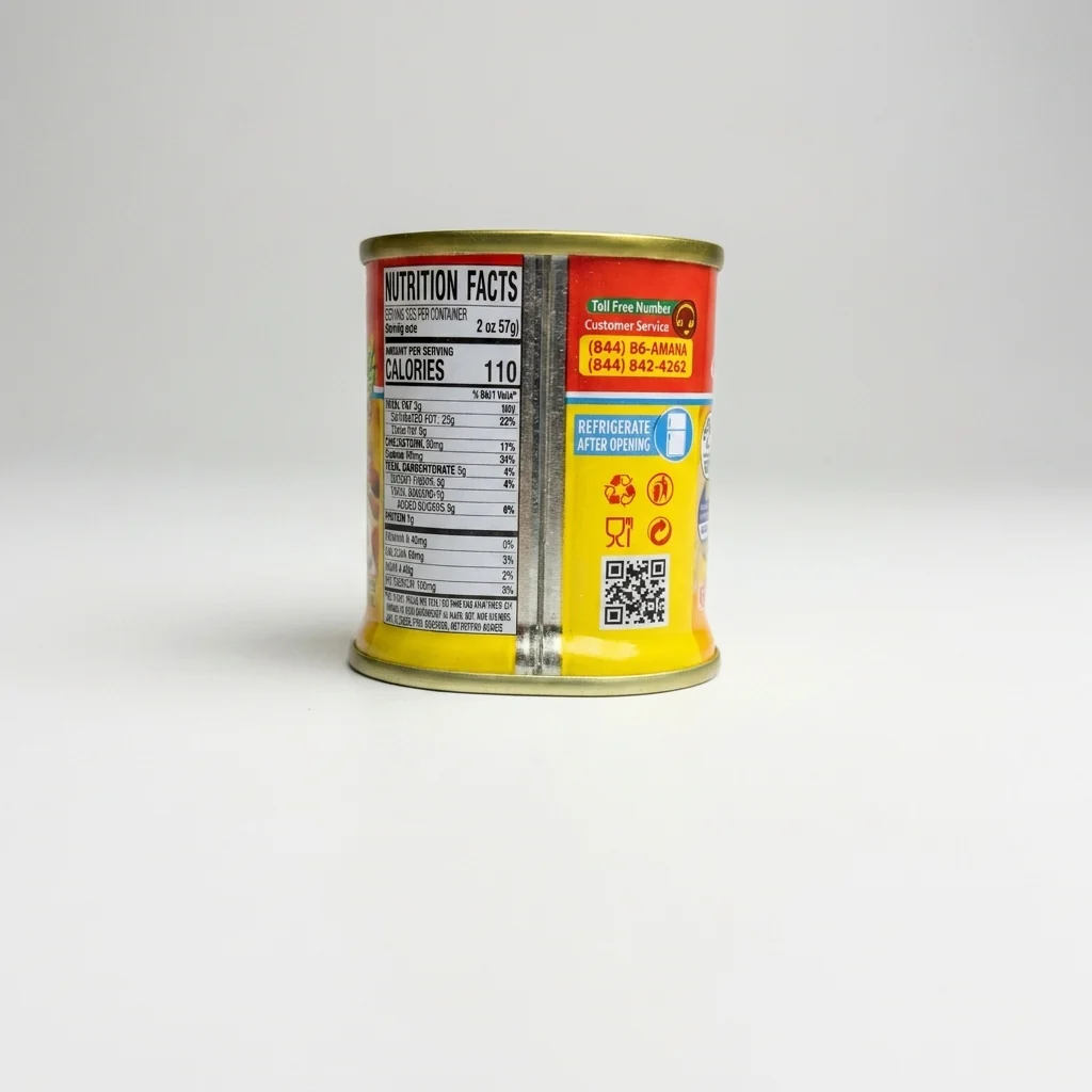 HANA Chicken Luncheon Meat 7oz - Hot Paprika Halal - Image 2