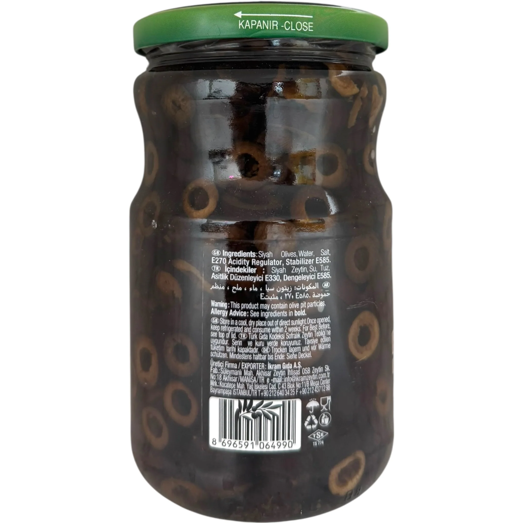 Ikram Sliced Black Olives - Image 2