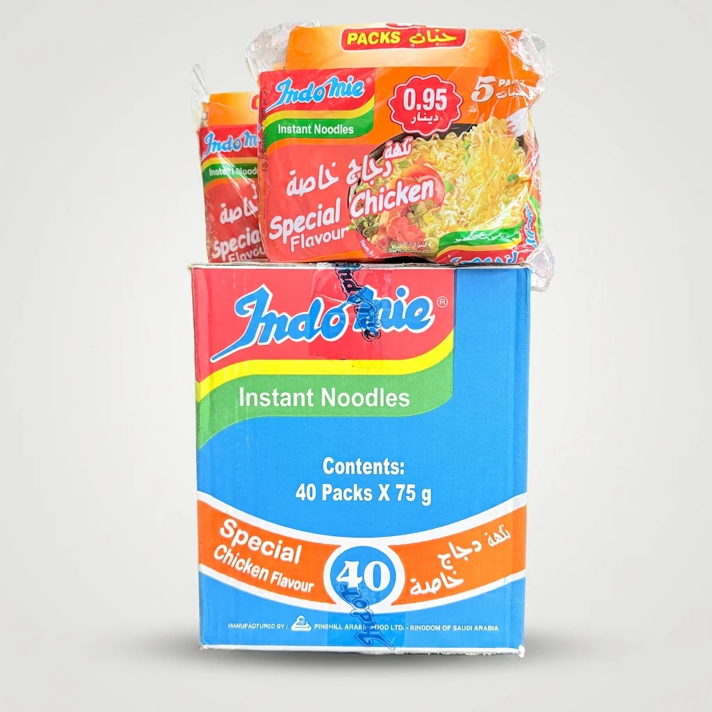 Box Indomie Special Chicken Instant Noodles 40 Packs x 75g - Saudi Made - Image 2