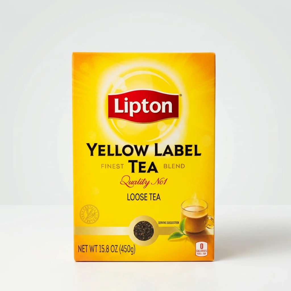 Lipton Yellow Label Loose Tea 15.8 oz - Quality No.1 Black Tea Blend