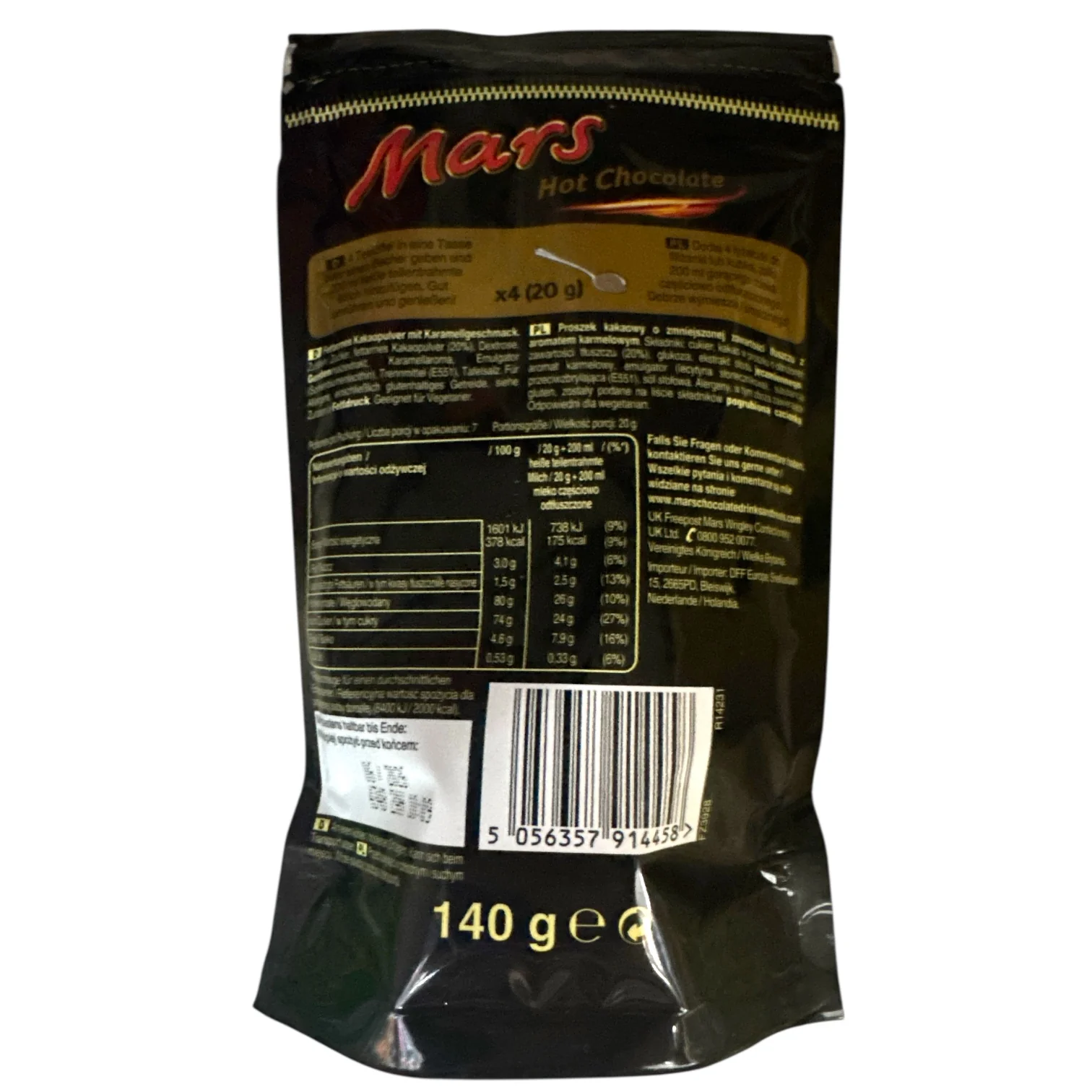 Cadbury – Mars Hot Chocolate Powder - Image 2