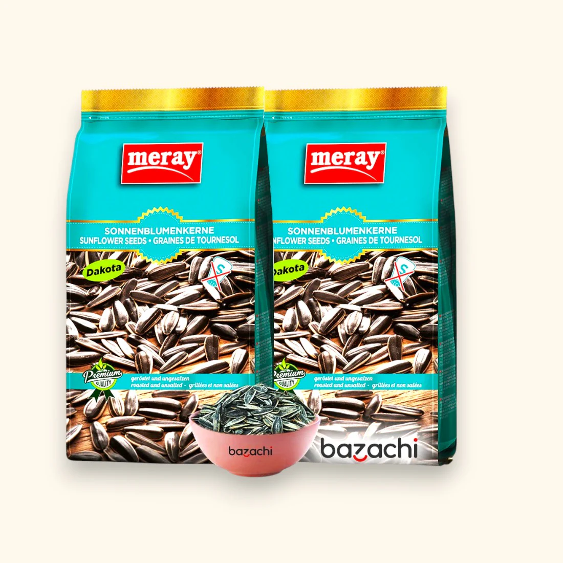 Meray Sunflower Seeds Dakota Unsalted 250g - Image 3