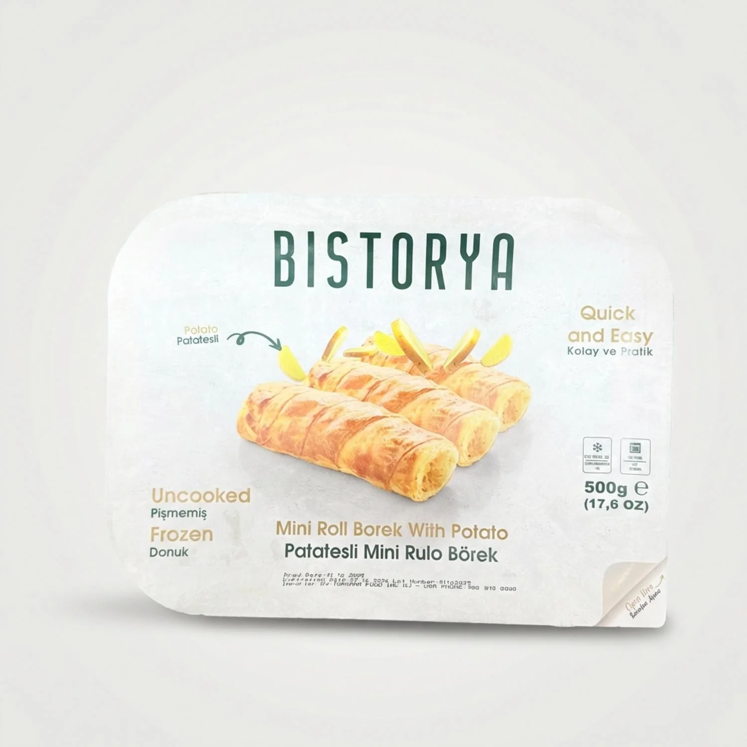 Mini Roll Borek With Potato (500g) by bistorya