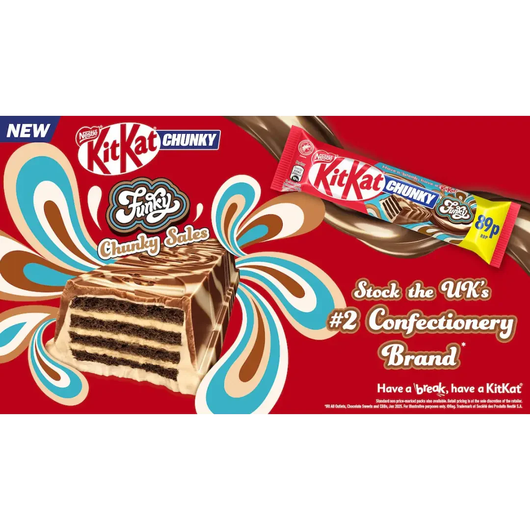 Nestle UK Kit Kat Chunky Funky - Image 4