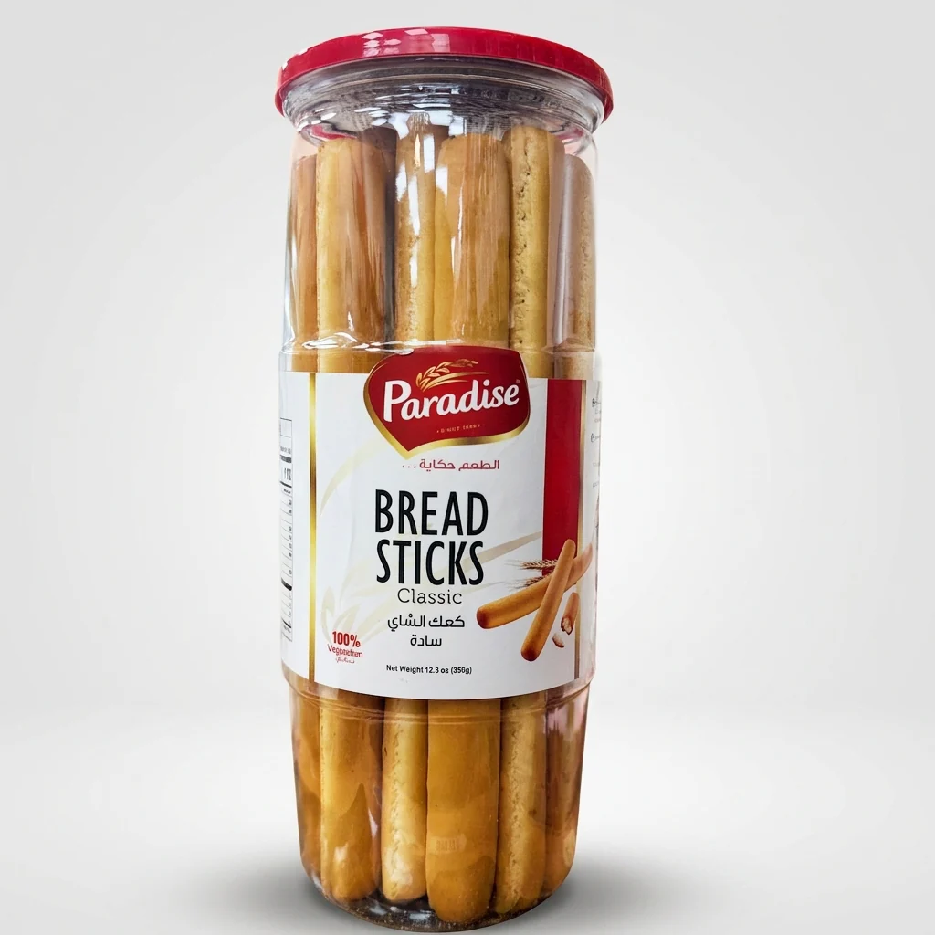 Paradise Bread Sticks Classic 12.3 oz - 100% Vegetarian Snack