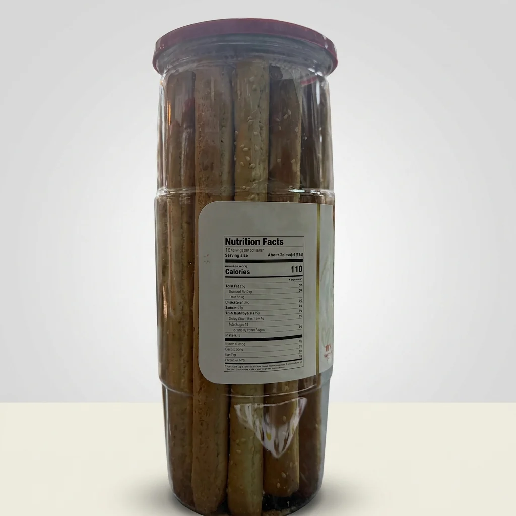 Paradise Bread Sticks Thyme 12.3 oz - 100% Vegetarian Zaatar Grissini - Image 2