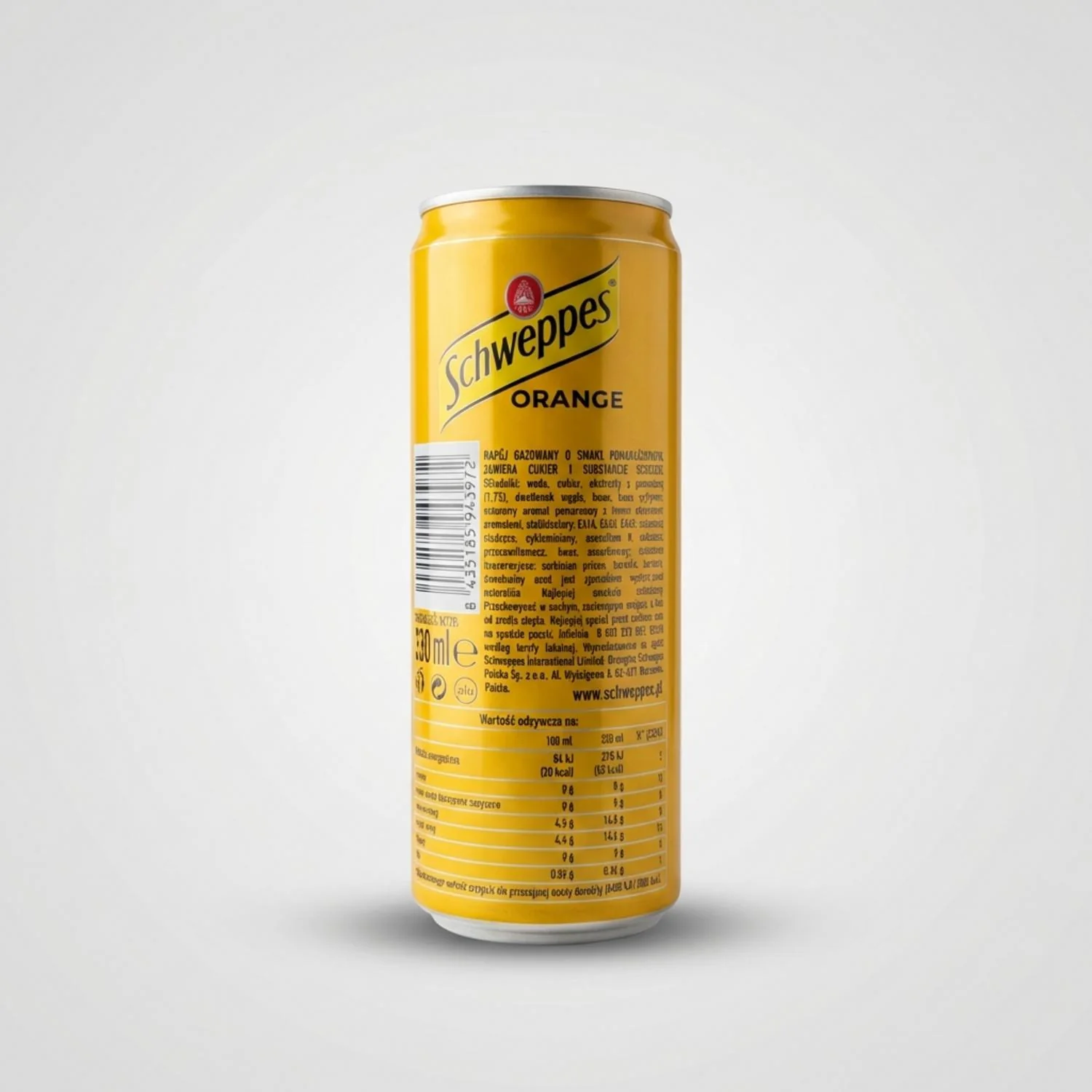 Schweppes Orange (330g) - Image 2