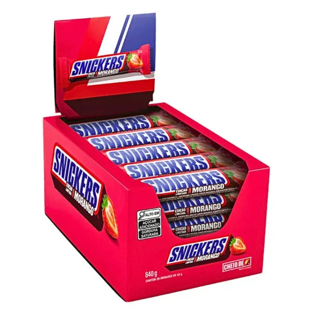 Snickers Strawberry Morango Brazil - Image 2