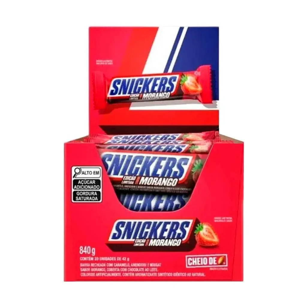 Snickers Strawberry Morango Brazil - Image 3