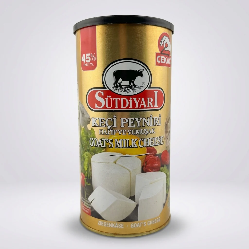 Sütdiyari Goat's Milk Cheese 800g - Light & Soft Turkish Cheese