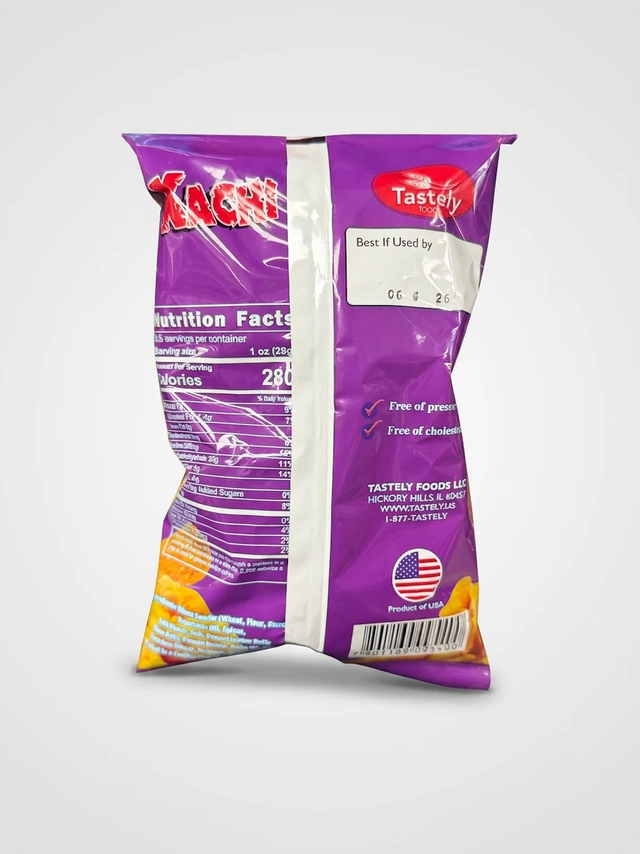 Tastely Foods Xachi Mix Snack - Crunchy Middle Eastern Corn Puffs - Image 2