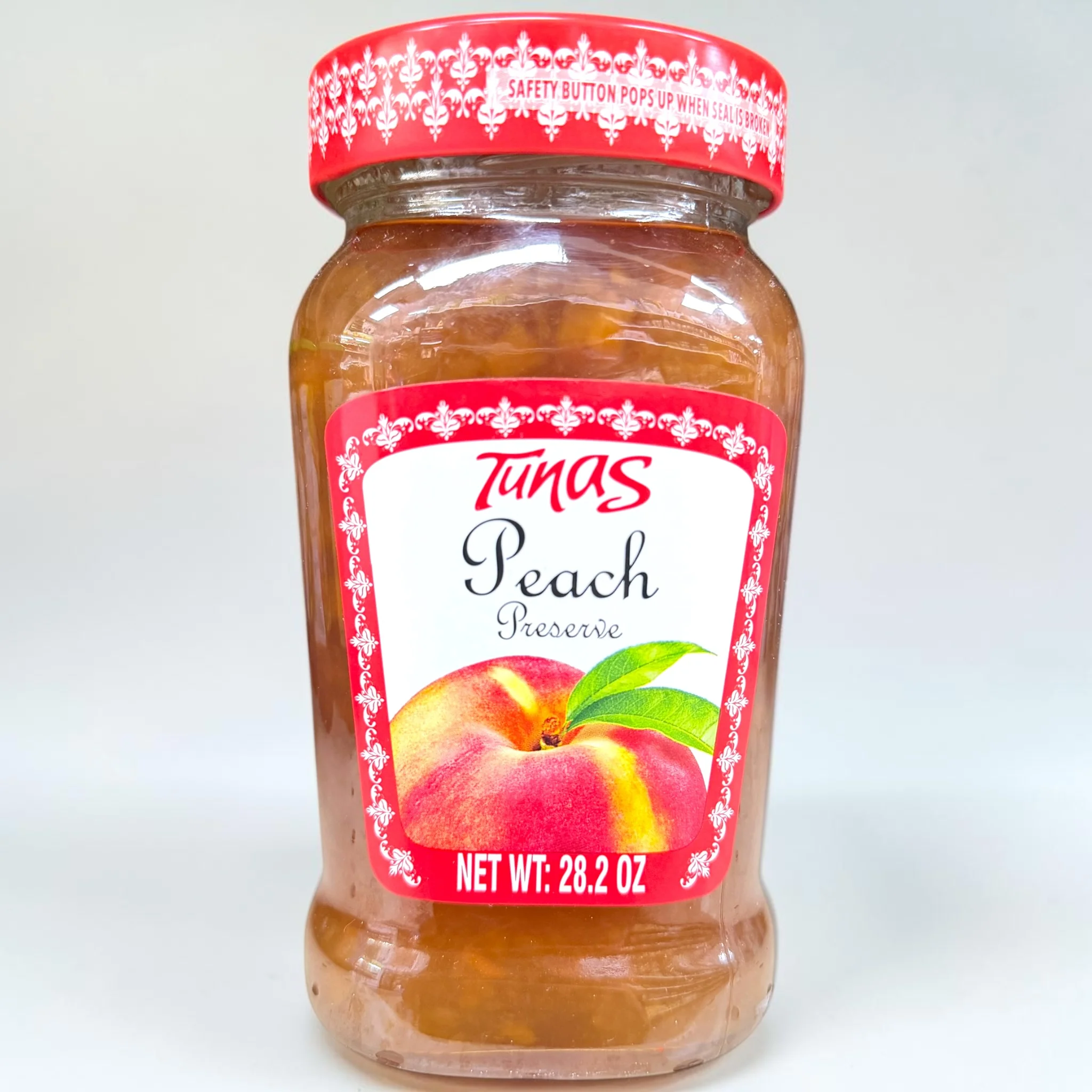 Tunas Peach Preserve 800g - Turkish jam