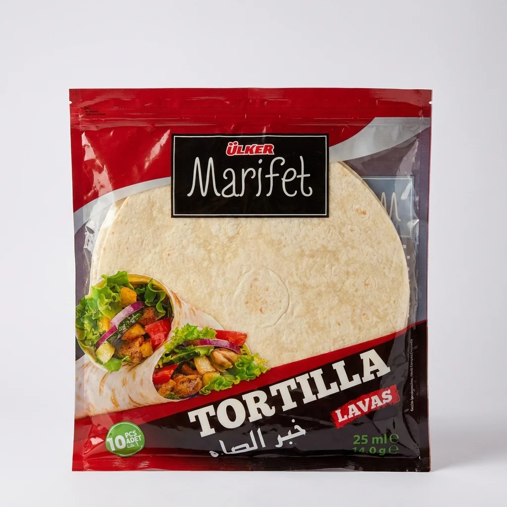 Ülker Marifet Tortilla Lavas 25ml (140g) - 10 Pieces