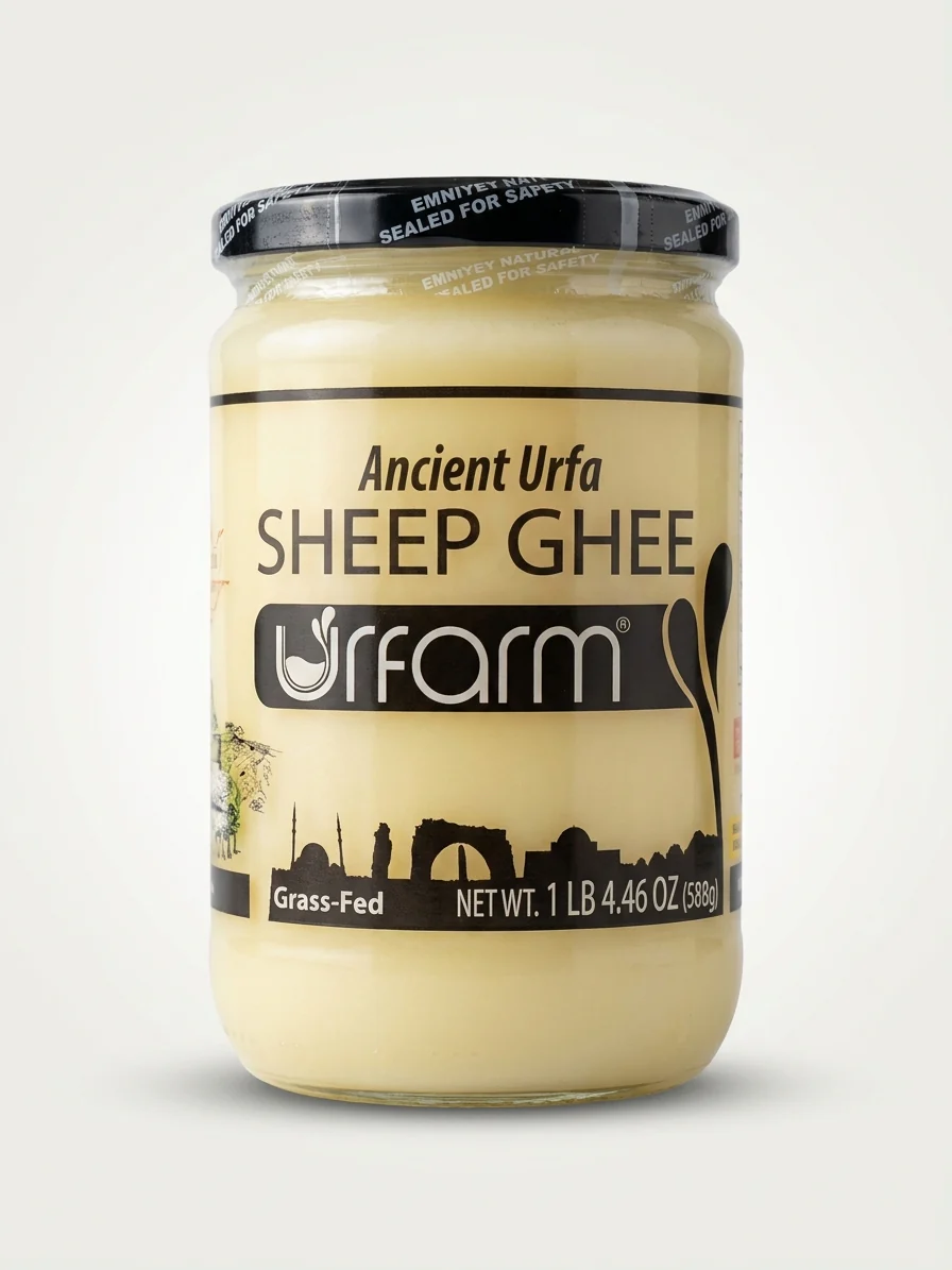 Urfarm Ancient Urfa Sheep Ghee 1 lb 4.46 oz - Grass-Fed Premium