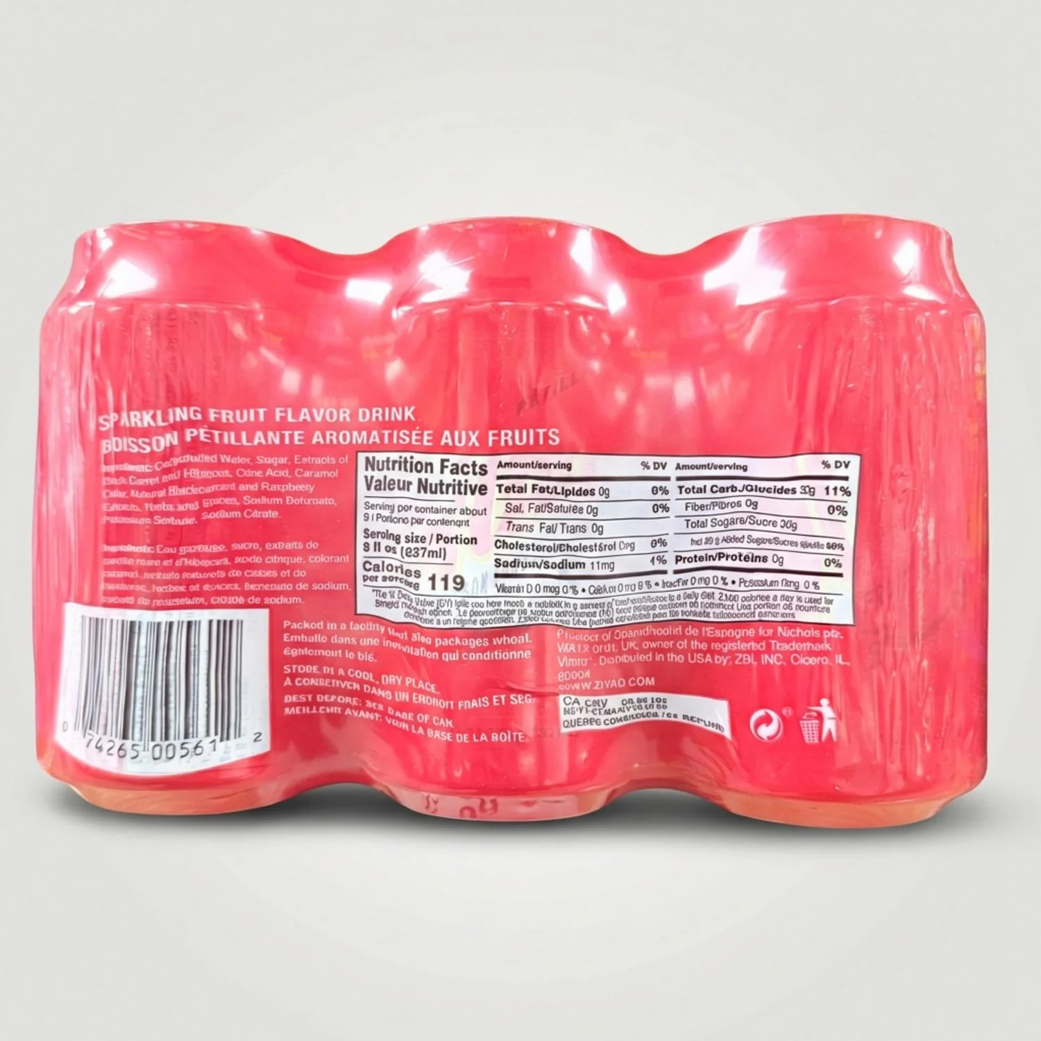 Vimto Sparkling Fruit Flavor Drink (1980g) - Image 3