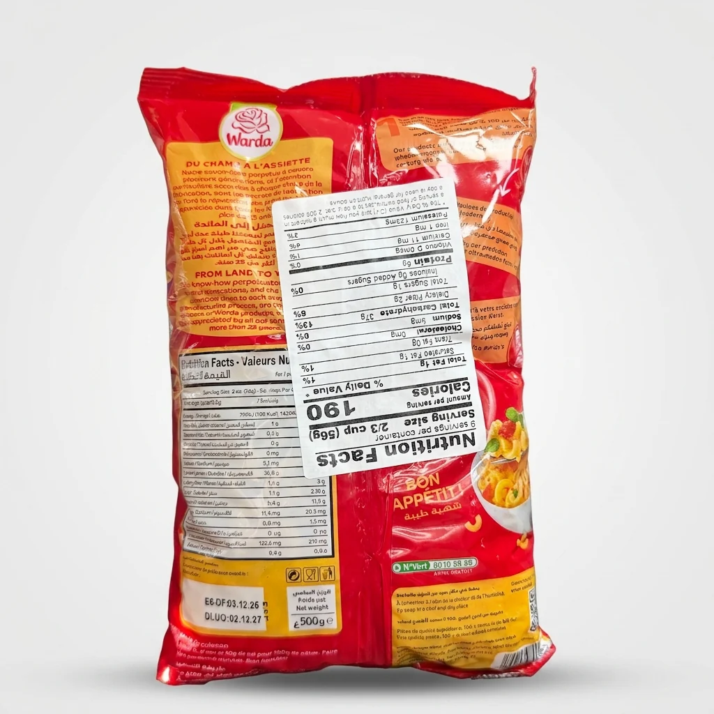 Warda Coude 2 Elbow Pasta 500g - 100% Tunisian Durum Wheat - Image 2