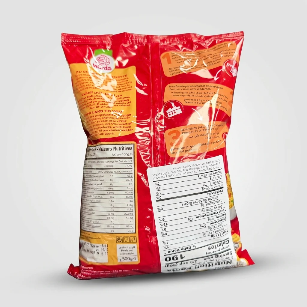 Warda Fell 2 Pasta 500g - 100% Durum Wheat Semolina Macaroni - Image 2