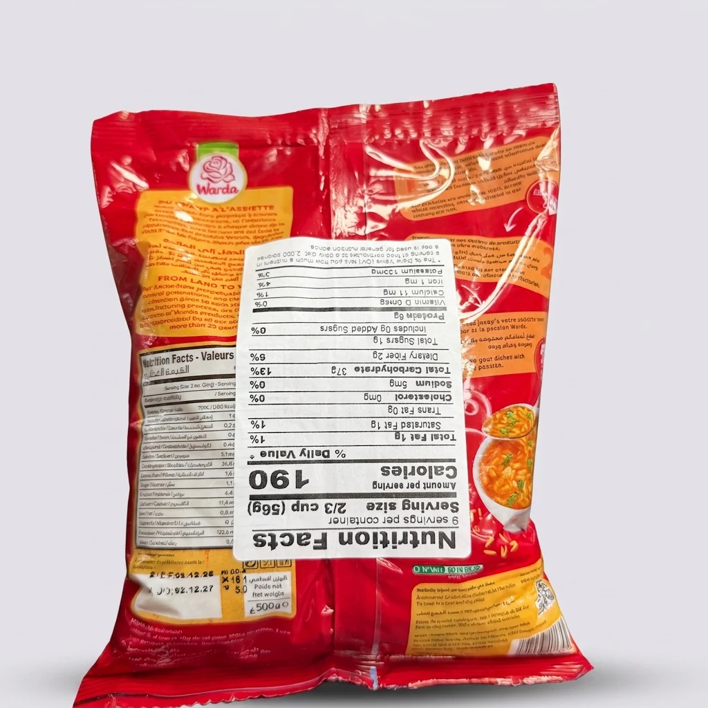 Warda Langue d'Oiseau Orzo 500g - Premium Semolina Pasta - Image 2