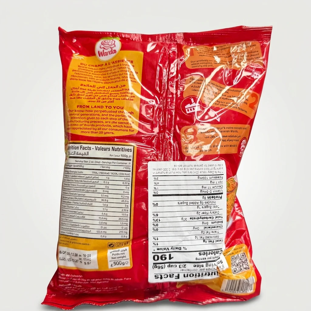 Warda Vermicelli Cheveux d'Ange 500g - Premium Angel Hair Pasta - Image 2
