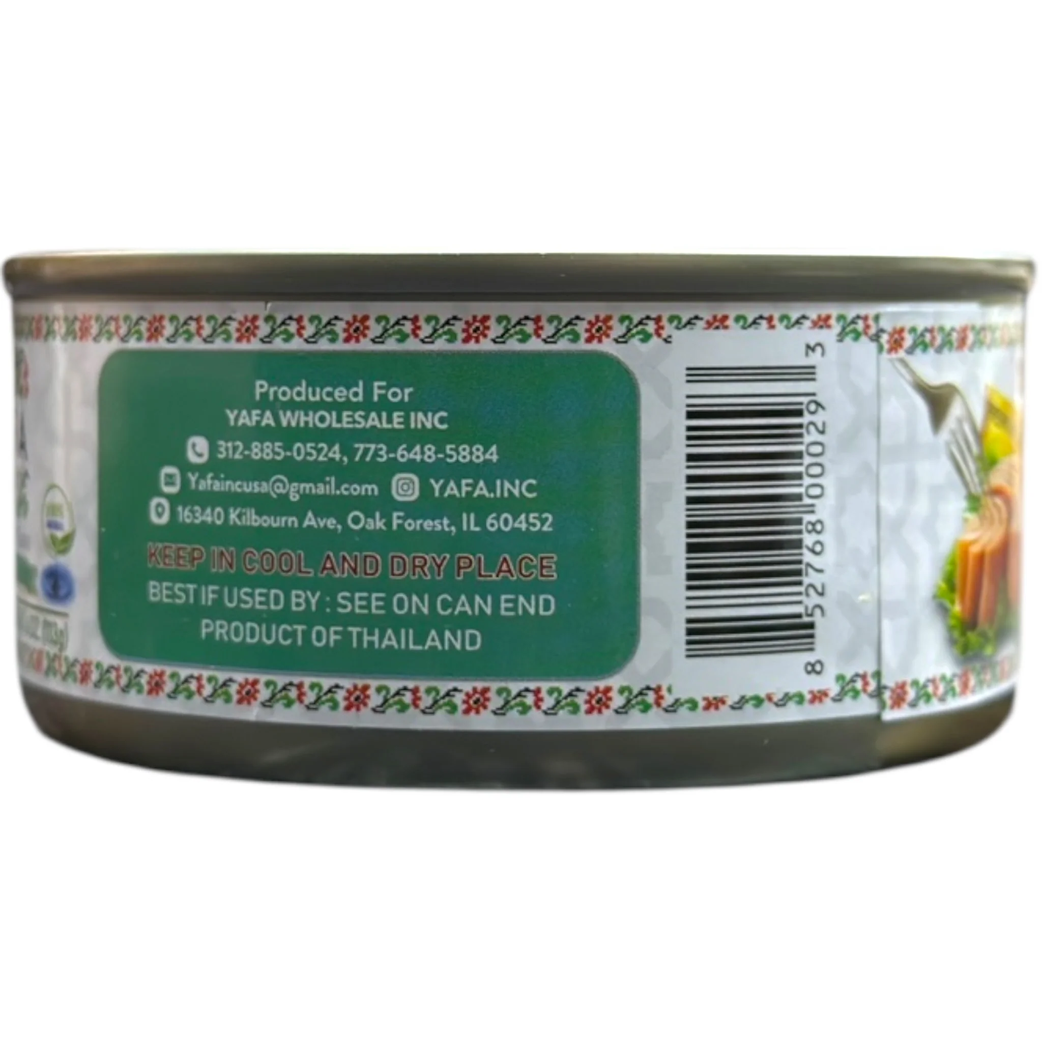 Yafa Skipjack Solid Light Tuna in Water, Convenient 5 Oz Canned Seafood, Healthy Protein Source - Image 3